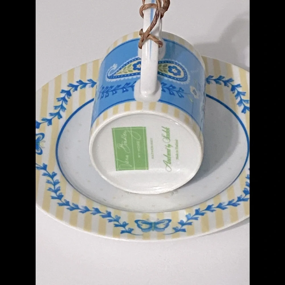 Outside Hanging Tea Cup Bird Feeder